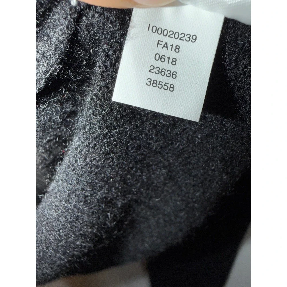 Oliver Spencer Bomber Jacket Charcoal Grey Wool Zip Front Made in England Mens L